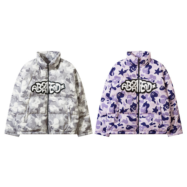 Traje de Algodón Camuflaje con Bordado de Alfabeto Imp