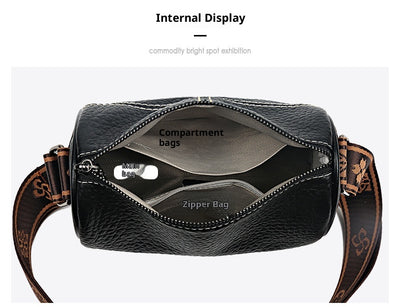 Bolso de Cuero Genuino para Mujer con Costuras Artesanales - Image 15