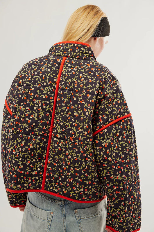 Abrigo de Algodón Estampado para Mujer - Otoño e Invierno - Image 18