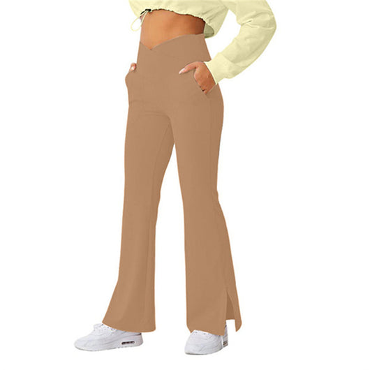 Pantalones Flare Cintura Alta Elásticos para Mujer - Image 21