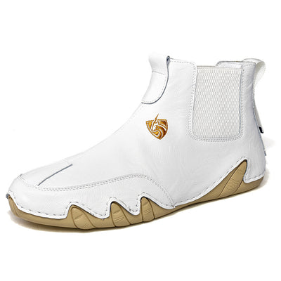 Zapatos Casuales Cálidos para Hombre de Cuero - Botines Tipo Mocasín - Image 3