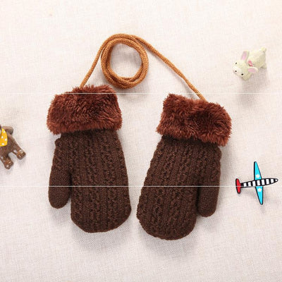 Guantes Térmicos de Punto con Cuello y Forro de Terciopelo - Image 10