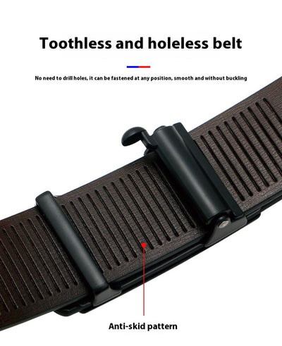 Cinturón de Cuero Automático para Hombre - Hebilla Inteligente Casual y Ejecutivo - Image 17