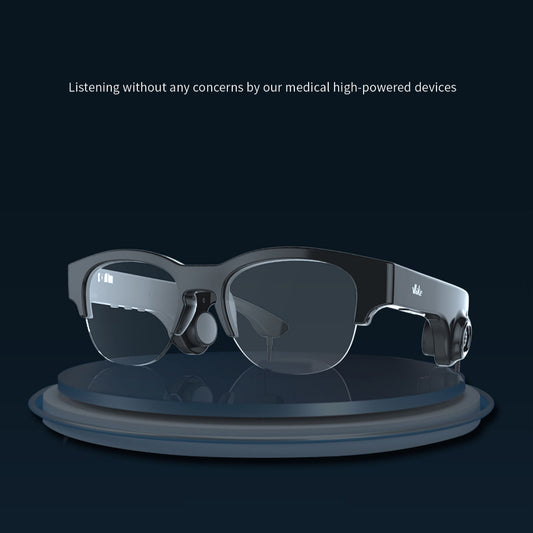 Gafas Inteligentes con Audífonos por Conducción Ósea