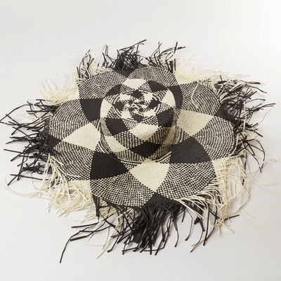 Sombrero de Paja con Copa Plana y Ala Texturizada - Image 10