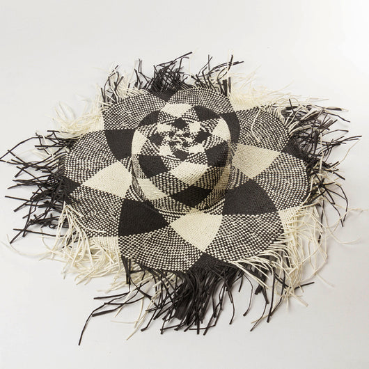 Sombrero de Paja con Copa Plana y Ala Texturizada - Image 10