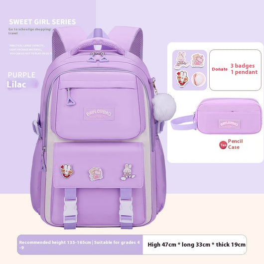 Mochila Escolar de Gran Capacidad Ergonómica para Niños - Image 16