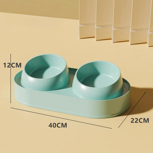 Comedero Doble Elevado para Mascotas con Protección Cervical y Base Antideslizante - Image 5