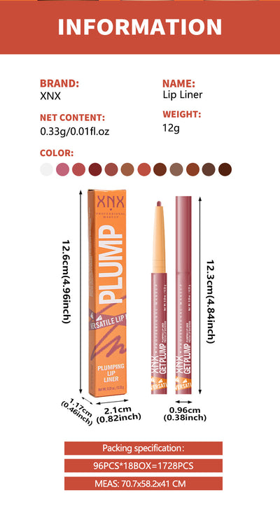 Delineador Labial 12 Colores con Tecnología Antidesvanecimiento - Image 16
