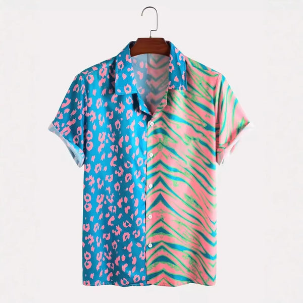 Camisa de Playa Estilo Hawaiano para Hombre