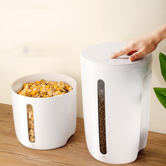 Contenedor Hermético para Alimento de Mascotas - Bote Sellado Antihumedad