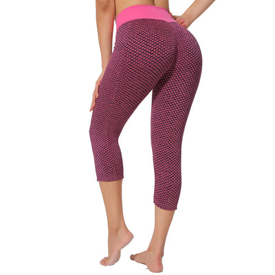 Pantalones de Yoga Cortos y Ajustados Efecto Durazno - Image 74