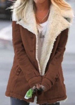 Chaqueta Acolchada de Algodón Polar para Mujer - Image 23