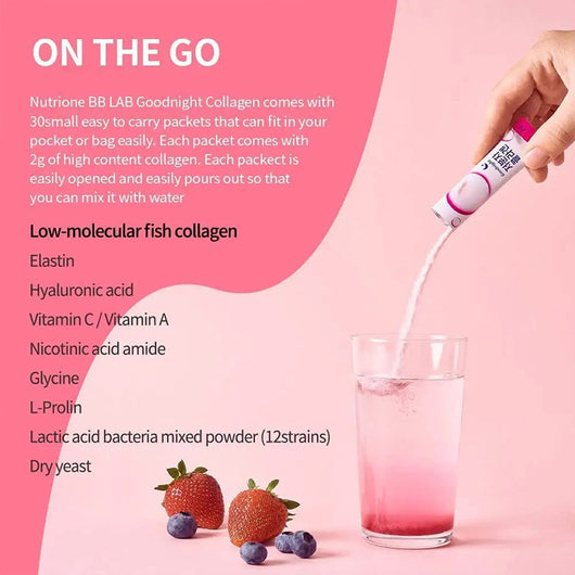Suplemento de Colágeno con Proteína de Sabor Frutas Rojas - Image 3