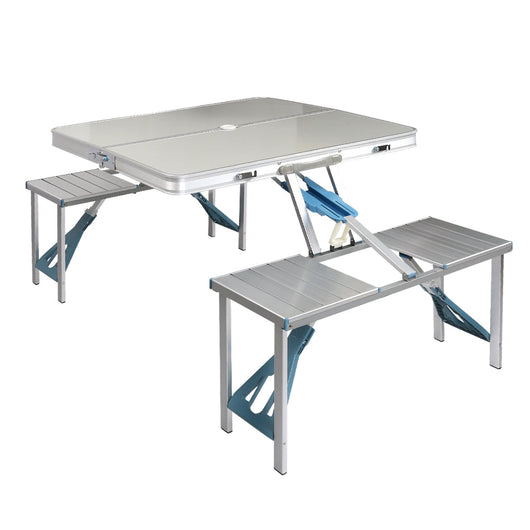 Mesa y Silla Plegable de Aluminio para Camping, Asados y Picnics - Image 9