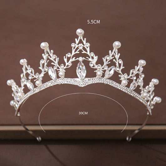 Tiara Nupcial de Cristal Diamante para Novia - Image 6