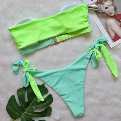Bikini Deportivo de Cristal con Almohadillas Desmontables y Cierre Ajustable - Image 20