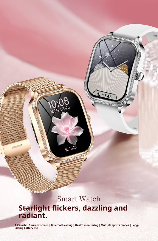 Reloj Inteligente MK88 para Mujer con Llamadas Bluetooth y Monitoreo de Salud - Image 30