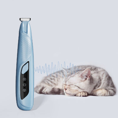Cortapelo Portátil para Mascotas con Luz Integrada y Carga Rápida