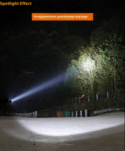 Linterna LED Recargable de Alto Rendimiento con Enfoque Ajustable para Exteriores - Image 7