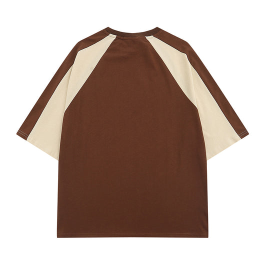Camiseta de Hombre con Parches de Letras - Image 3