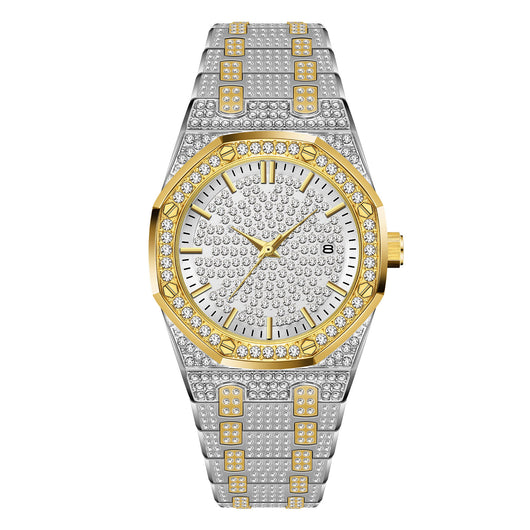 Reloj Hip Hop Starry Liu Ding con Diamantes Incrustados - Image 13