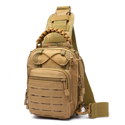 Mochila Táctica de Ciclismo con Cobertor de Ventilador - Camuflaje Militar - Image 13