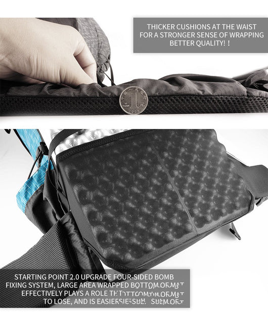 Mochila de Gran Capacidad para Senderismo y Camping - Image 13
