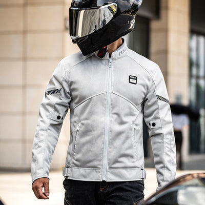 Chaqueta de Malla Transpirable para Motociclismo - Abrigo Deportivo para Hombre - Image 9