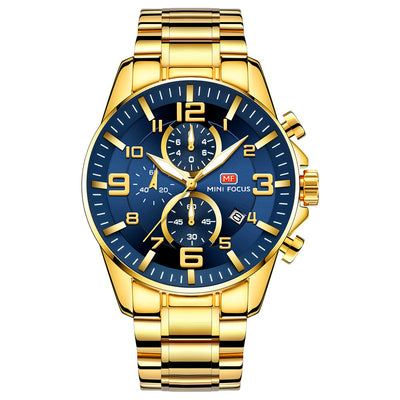 Reloj de Acero Inoxidable Luminoso Resistente al Agua para Hombre - Image 7