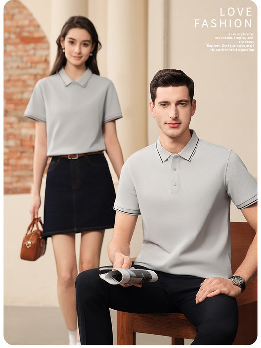Polo Antibacterial Sensible al Frío con Solapa - Image 25