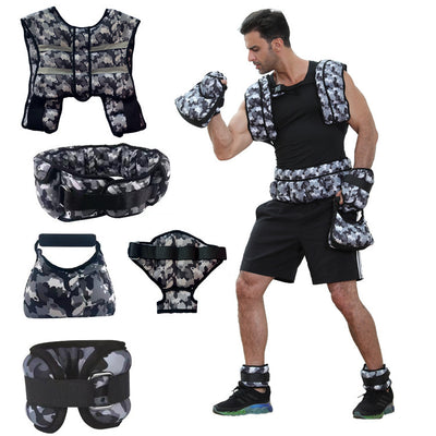 Traje de Entrenamiento Integral con Bolsas de Arena Ajustables - Image 8
