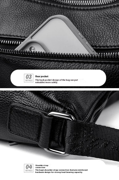 Bolso Bandolera de Cuero Genuino con Gran Capacidad para Mujer - Image 24
