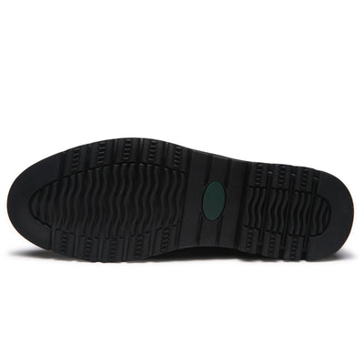 Zapatos Formales de Cuero para Hombre - Estilo Business Casual Punta Redonda - Image 10