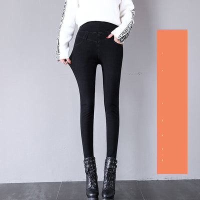 Jeggings Térmicos Vaqueros Cintura Alta Elásticos para Mujer - Image 12