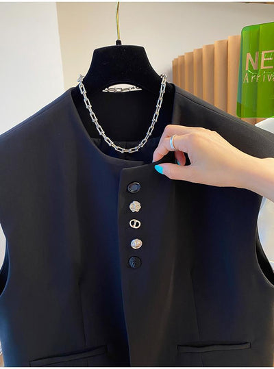 Vestido Vendaje Ajustable de Corte Holgado - Image 11