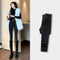 High-Waisted Slim-Fit Pencil Pants with Fitted Cuffs