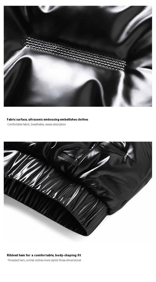 Chamarra de Invierno para Hombre con Capucha y Acabado Brillante - Image 15