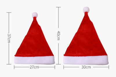 Gorro Navideño de Felpa Corta - Estilo Fashion - Image 8