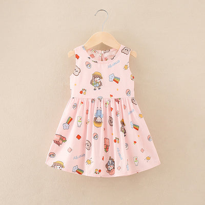 Vestido Falda Línea A para Niñas - Tallas Pequeña y Mediana - Image 28