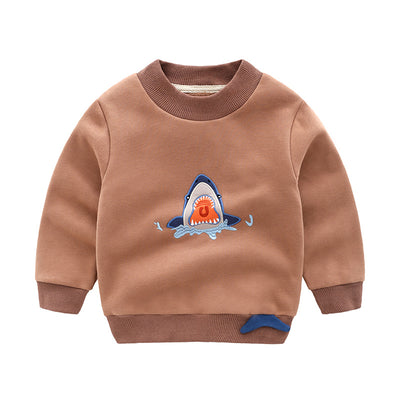 Sudadera Pullover para Niños Estilo Coreano con Cashmere - Image 8