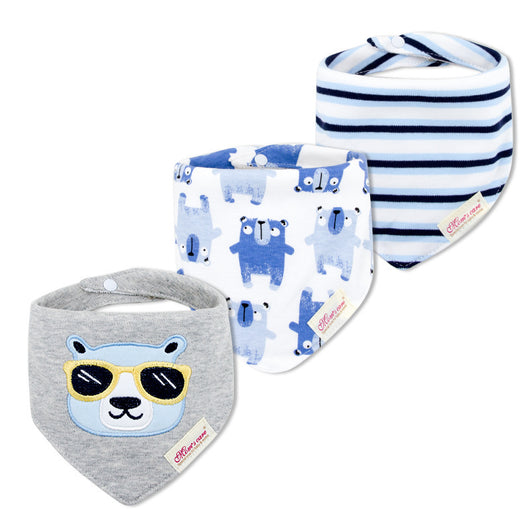Baberos Triangulares Dobles para Bebé - Pack de 3 Pañoletas Absorbentes - Image 21