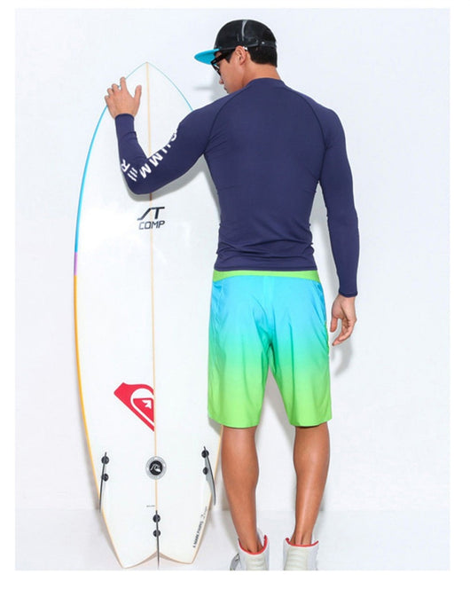 Traje de Baño Manga Larga con Protección Solar para Hombre - Image 15