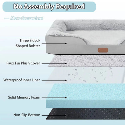 Cama Sofá Impermeable para Perros y Gatos Medianos y Grandes - Image 11
