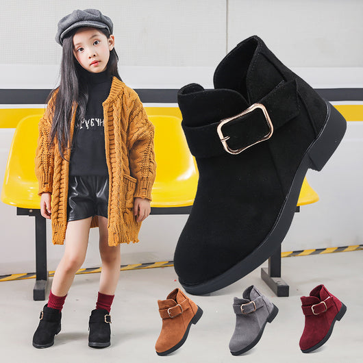Botas de Gamuza para Niños Grandes - Image 7