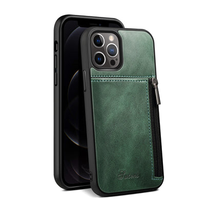 Funda Protectora para Celular con Compartimento de Tarjetas y Cierre - Image 4
