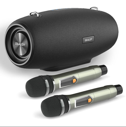 Parlante Karaoke Bluetooth Familiar de Alta Potencia