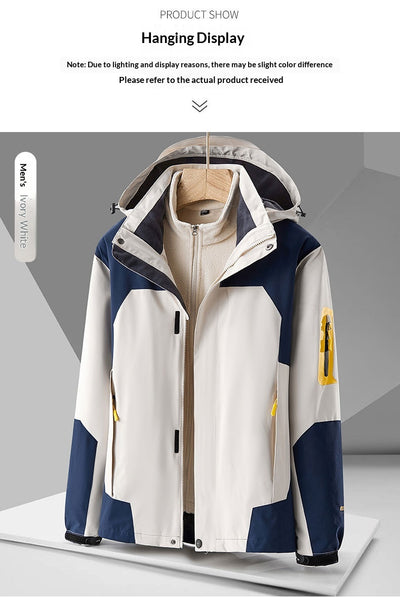 Chaqueta Impermeable Cortavientos con Forro Interior Desmontable - Image 14
