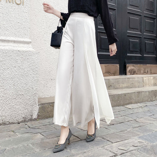 Pantalones Rectos Holgados de Color Liso - Estilo Casual y Cómodo - Image 10
