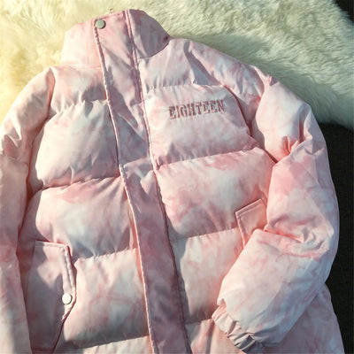 Chaqueta de Algodón con Cuello Alto Suelta y Versátil para Mujer - Image 6